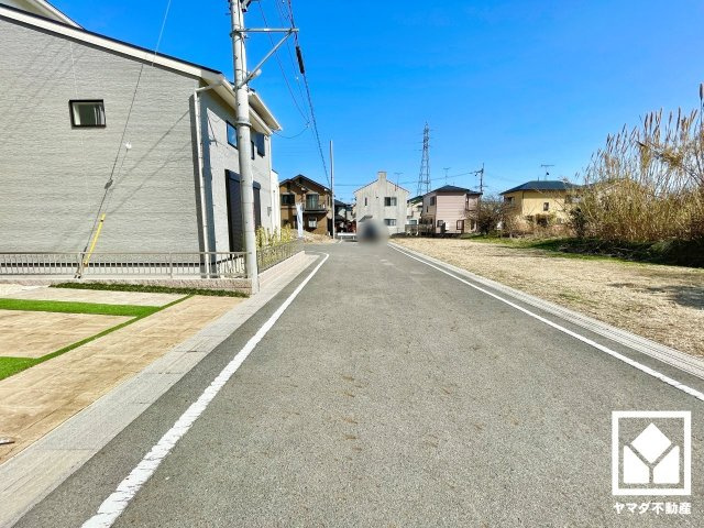 大津市坂本２丁目　の前面道路含む現地写真