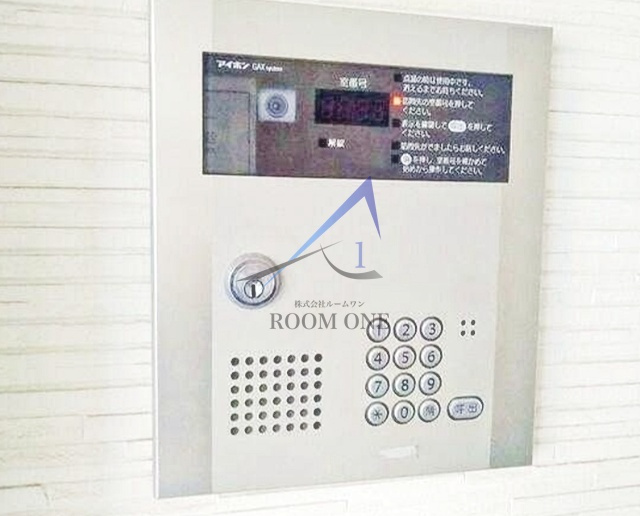 ウィンレックス亀有のセキュリティ|オートロックです。