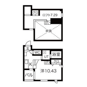 BRIQUE(ブリック)　名古屋市賃貸　仲介手数料無料の間取り