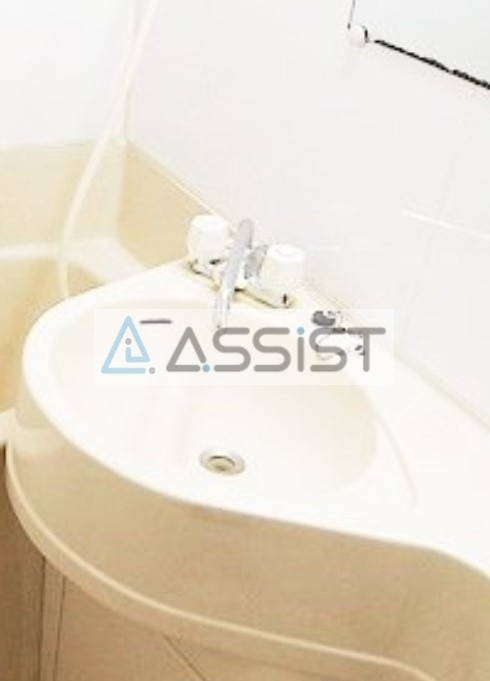 柴田マンションの洗面所