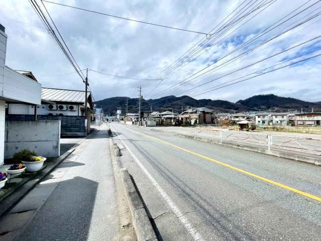 長野市差出南第２の前面道路含む現地写真