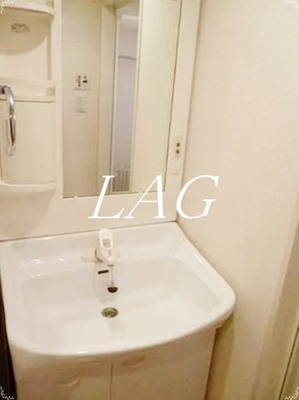 【洗面所】 | L-Flat田町 | 洗面台です。