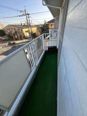 アーバン柳原のバルコニー