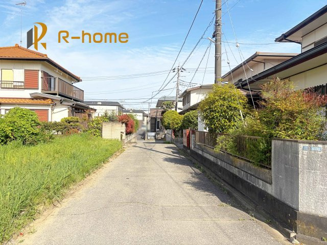 土浦市下高津3丁目　新築戸建て　B号棟の前面道路含む現地写真|『今から見たい！』大歓迎です♪
お気軽にＲ－ｈomeまでお問い合わせください。