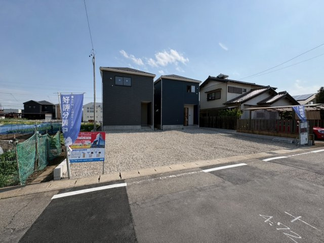 クワイエ　各務原市那加宮浦町第１　全２区画分譲の外観|「現地（2026年4月3日）撮影」　
■全体写真　
■ヤマダ不動産　株式会社リライフ　