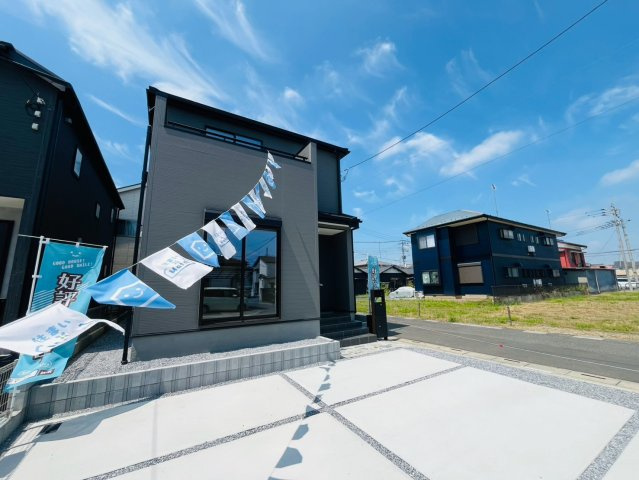 【Livele Garden】　幸手市東4丁目　全2邸の前面道路含む現地写真|1号棟は北東角地です！
2026年8月撮影