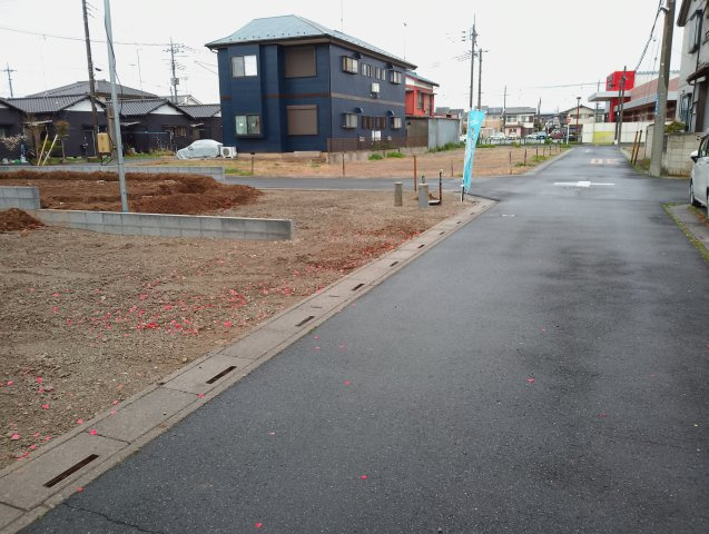 【Livele Garden】　幸手市東4丁目　全2邸の前面道路含む現地写真|〇前面道路〇
東側約4.5m
北側約4.5m
閑静な住宅街です♪
2026年3月撮影