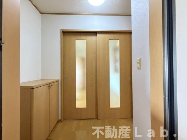 コーポ・アンビション　Bの玄関