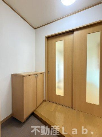 コーポ・アンビション　Bの玄関