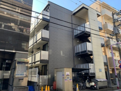 【外観】 | レオパレスTANASE | 日吉駅徒歩5分♪2009年完成S造マンション♪家具家電付き♪