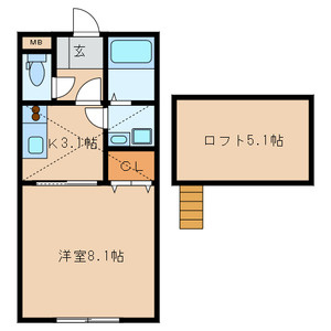 ケインズ赤羽の間取り