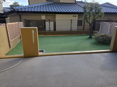 【庭】 | ハウベストマンション帯山3番館