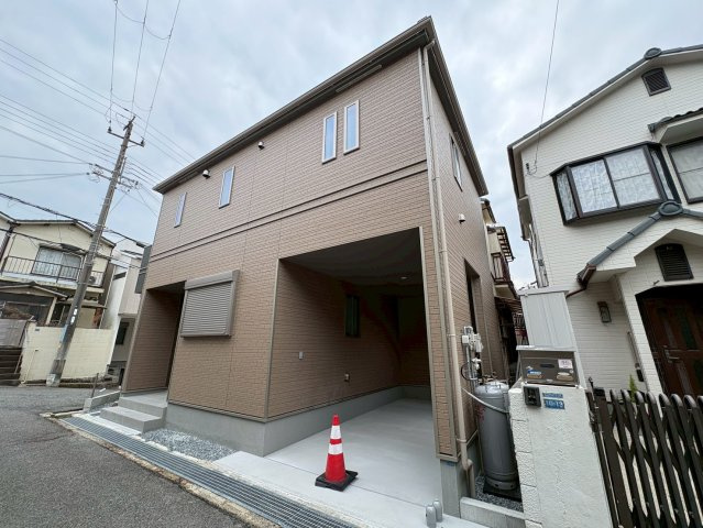 垂水区乙木2丁目 新築戸建ての前面道路含む現地写真|前面道路含む現地写真です