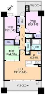 【間取り】 | クレアフォート西宮・酒蔵通り