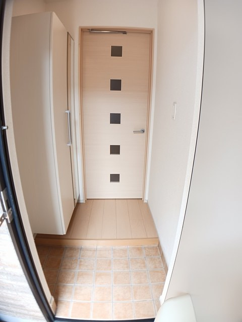 ソレイユの玄関