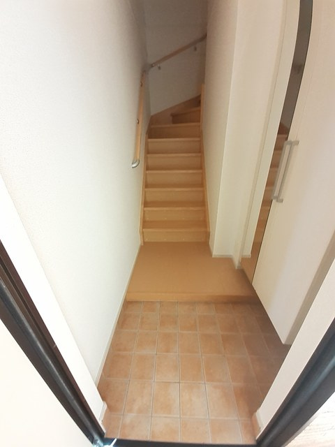 ソレイユの玄関