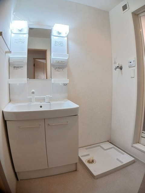 ソレイユの洗面所