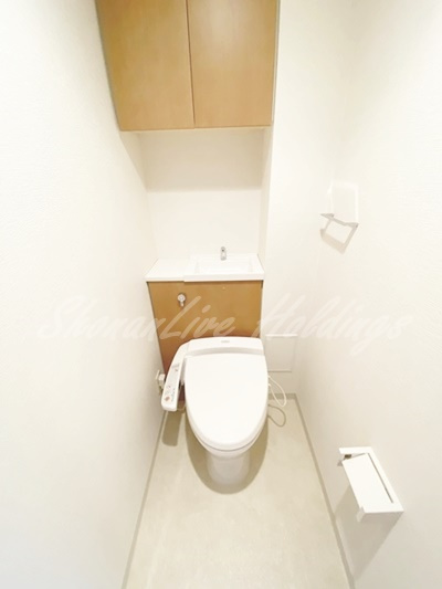 横浜市栄区笠間１丁目の賃貸マンションのトイレ|清潔感のあるトイレです