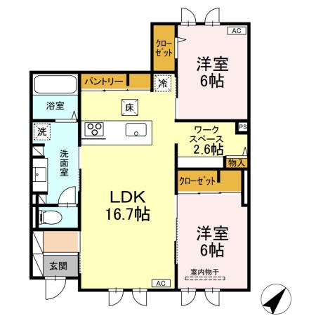 【間取り】 | グランソラナ軽井沢