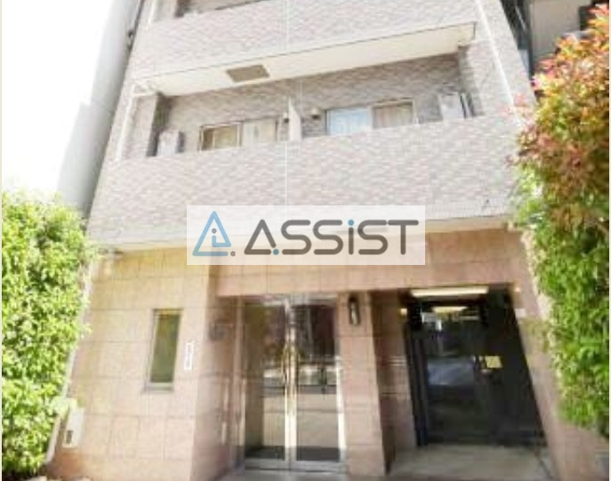 スカイコート目黒壱番館のエントランス