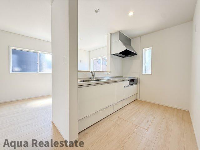 高松市木太町の新築一戸建のキッチン|お料理しやすいキッチンです