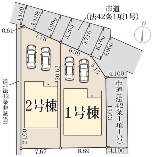 リーブルガーデン　岡山市中区山崎（第15）【仲介手数料無料】の区画図