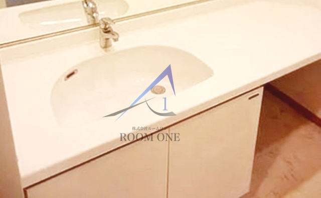 ザ・タワー芝浦の洗面所|洗面台です。