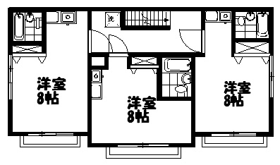 取手バウハウスの間取り