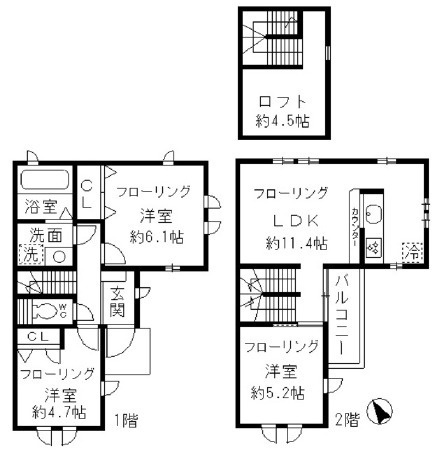 【間取り】 | グランアミ
