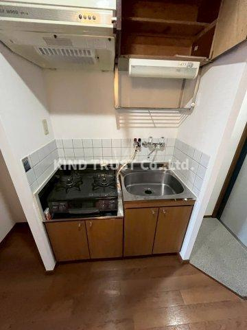 ライフステージ桜ノ宮のキッチン|コンパクトなキッチンで掃除もラクラク