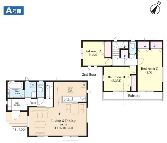 市川市曽谷　I【曽谷小学校:徒歩５分】