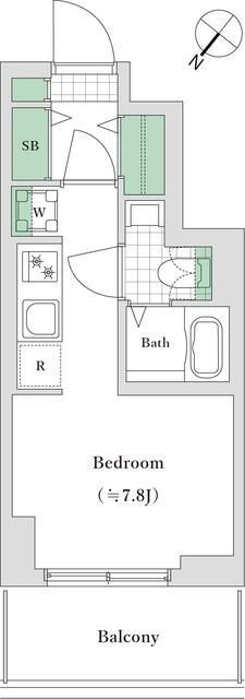 Ｌｅ－ｌｉｏｎ大塚の間取り