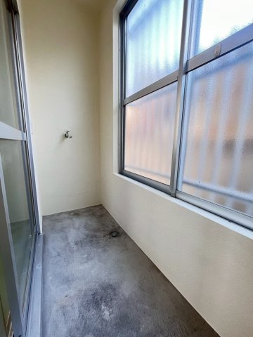 第三岡部コーポのバルコニー