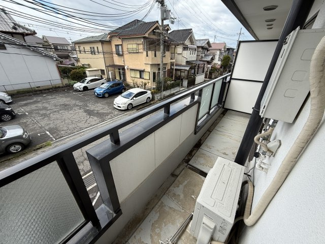 岸和田市神須屋町の賃貸マンションのバルコニー