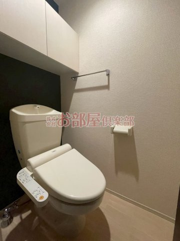 プレミスト　A棟のトイレ|落ち着いたトイレです