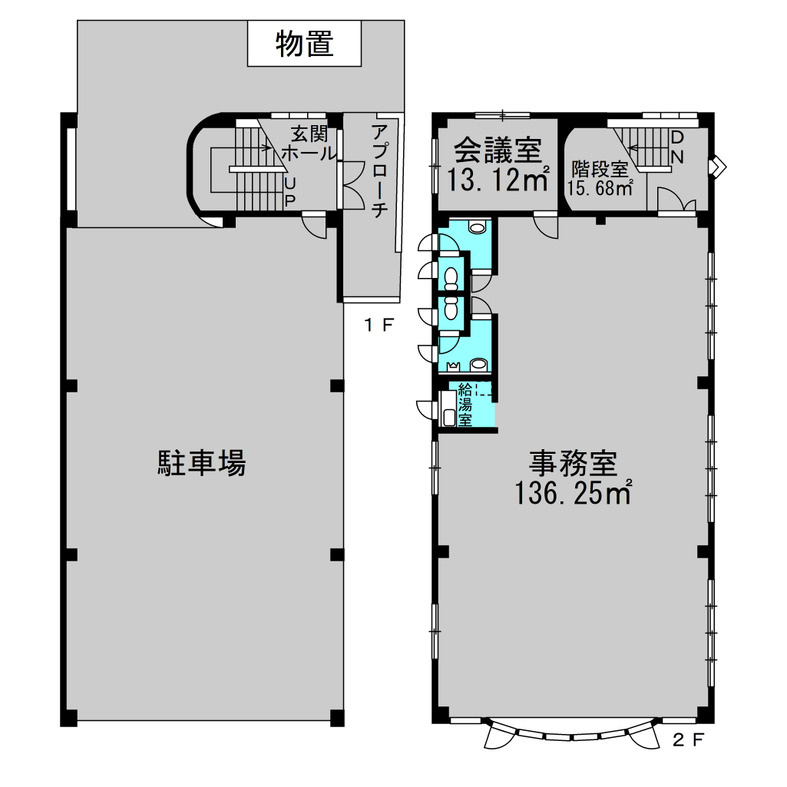 常滑市本郷町4丁目テナントの間取り