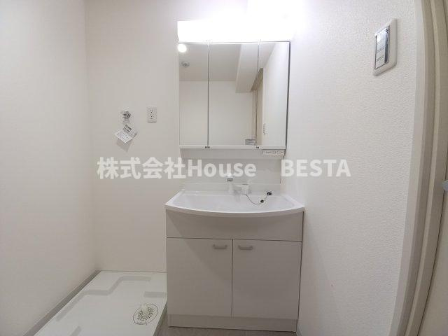 パークス神戸の独立洗面台