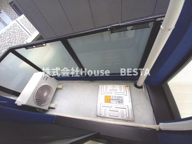 パークス神戸のバルコニー