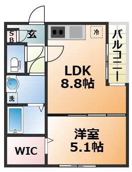 パークス神戸の間取り