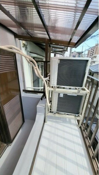 守口市大日町4丁目戸建のバルコニー