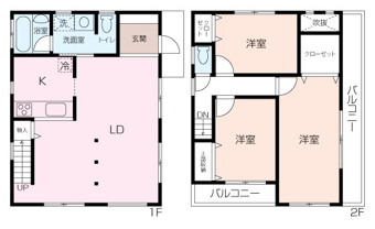 戸建間取り