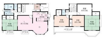 使い勝手のいい4ＳＬＤＫの間取り