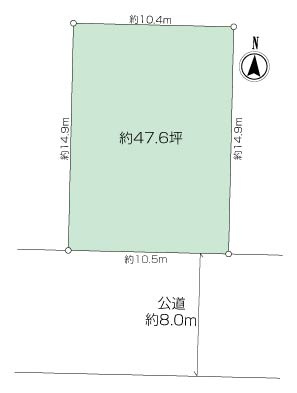 岩戸5丁目土地の画像