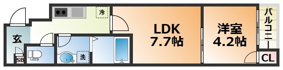パークス神戸の間取り