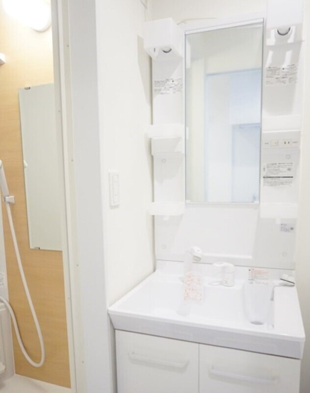 プラネアドール柏の独立洗面台