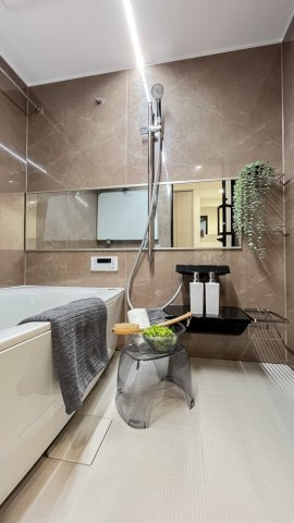 経堂グランドヒルズの浴室|ゆったり過ごせるお風呂です