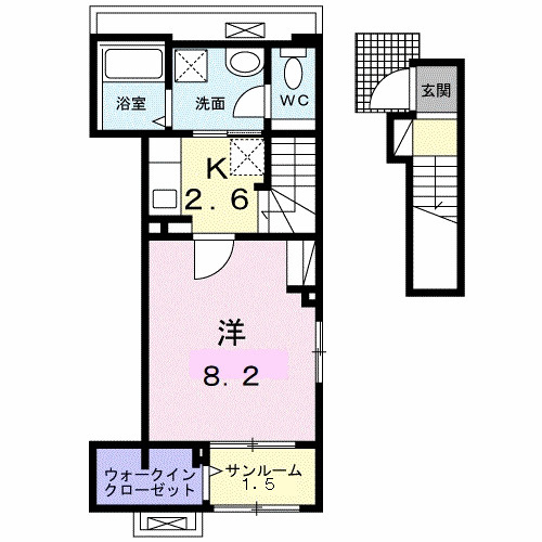 セント・ヴィレッジの間取り|間取図