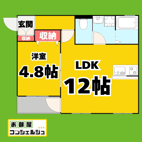 DEVELD金城の間取り