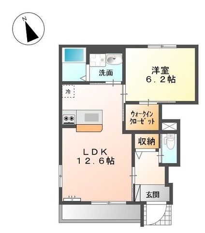 スカイアグリの間取り|間取図