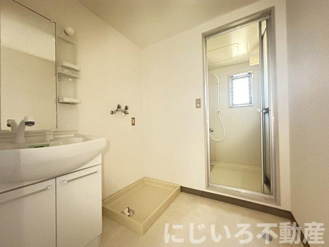 第3眉山マンションの洗面所